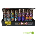 فندک کلیپر المنتی اصل / شعله المنتی CLIPPER  / تعداد 48 عدد در جعبه