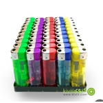 فندک شفاف  / تعداد 50 عدد در جعبه