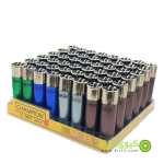 فندک سنگی طرح کلیپر CHAMPION / تعداد 48 عدد در جعبه